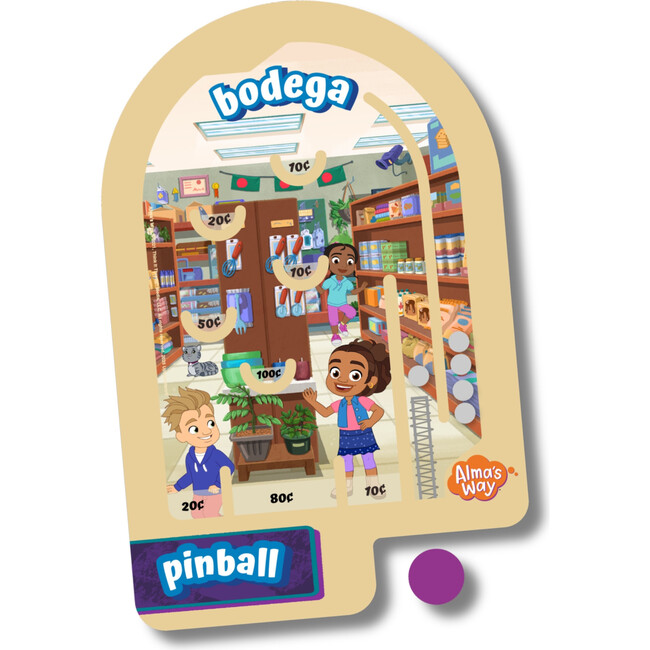 Alma’s Way™ Wooden Pinball – Bodega - Games - 3