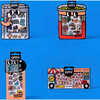 Play Time - Bundle of 4 Stickers - Arts & Crafts - 1 - thumbnail