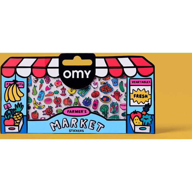 Supermarket Fun - Bundle of 4 Stickers - Arts & Crafts - 3