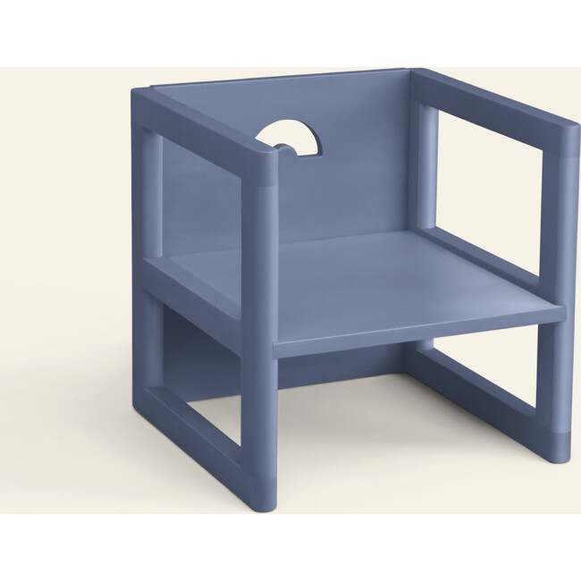 Reversible Chair in Slate Blue
