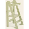 Foldable Toddler Tower, Sage - Kitchen Helper - 1 - thumbnail