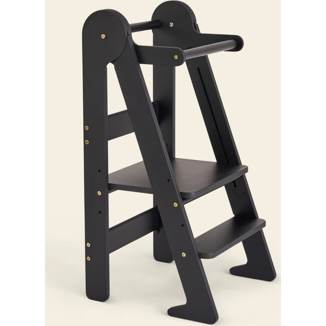Foldable Toddler Tower, Black