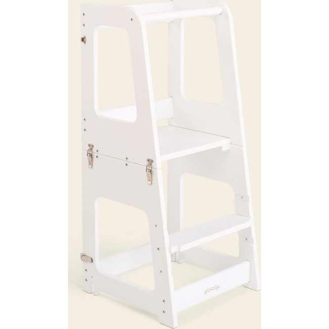 Convertible Toddler Tower, White