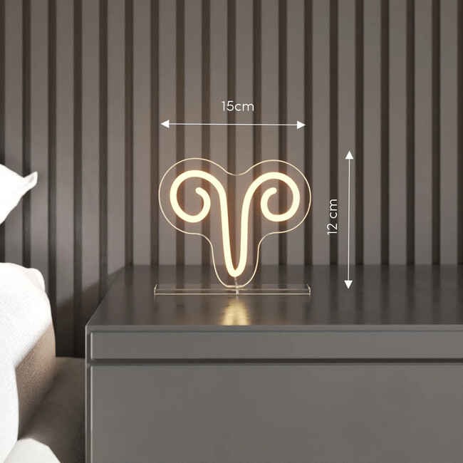 Zodiac Aries LED Sign - Lighting - 3
