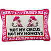 Not My Circus Needlepoint Pillow - Decorative Pillows - 1 - thumbnail