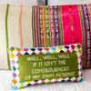 Well Well Well Needlepoint Pillow - Decorative Pillows - 2 - thumbnail