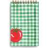 Tomato Green Gingham Task Pad - Paper Goods - 1 - thumbnail
