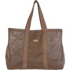 Beach Hauler Mesh Beach Bag, Espresso - Bags - 1 - thumbnail