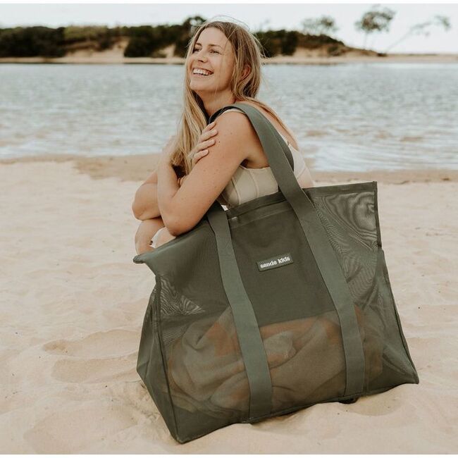 Beach Hauler Mesh Beach Bag, Pandanus