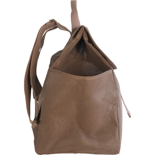 Beach Hauler Mesh Backpack, Espresso - Bags - 4