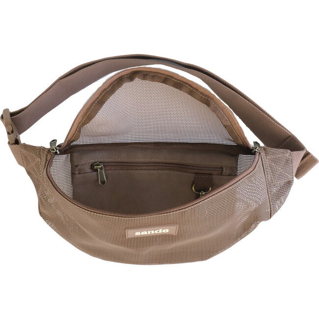 Sande Essentials Crossbody Bag, Espresso - Bags - 5