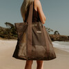 Beach Hauler Mini Mesh Beach Bag, Espresso - Bags - 8