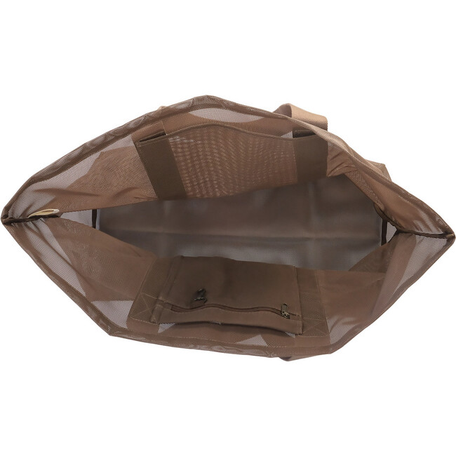 Beach Hauler Mesh Beach Bag, Espresso - Bags - 6