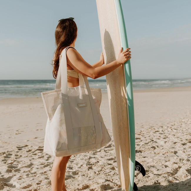 Beach Hauler Mini Mesh Beach Bag, Sand - Bags - 8