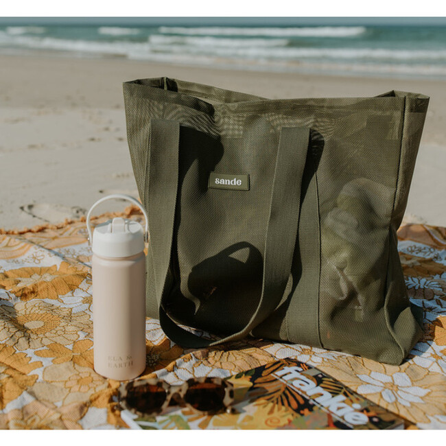 Beach Hauler Mini Mesh Beach Bag, Pandanus - Bags - 7