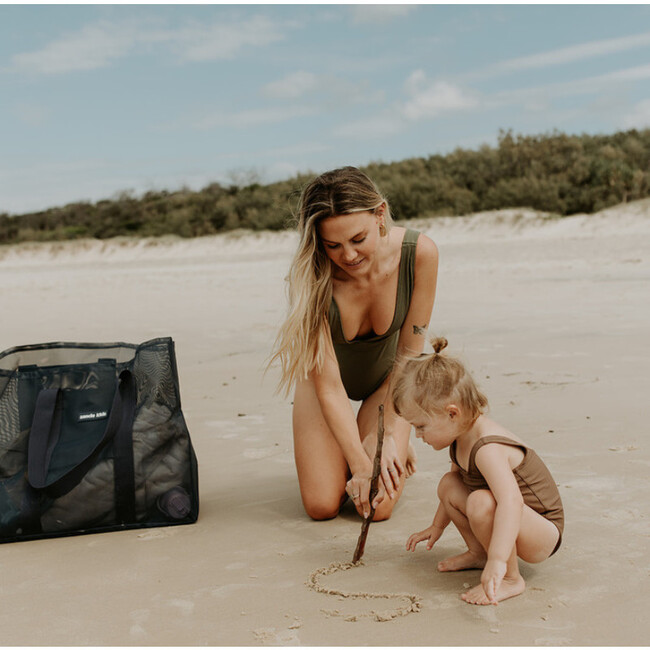 Beach Hauler Mesh Beach Bag, Deep Sea - Bags - 9