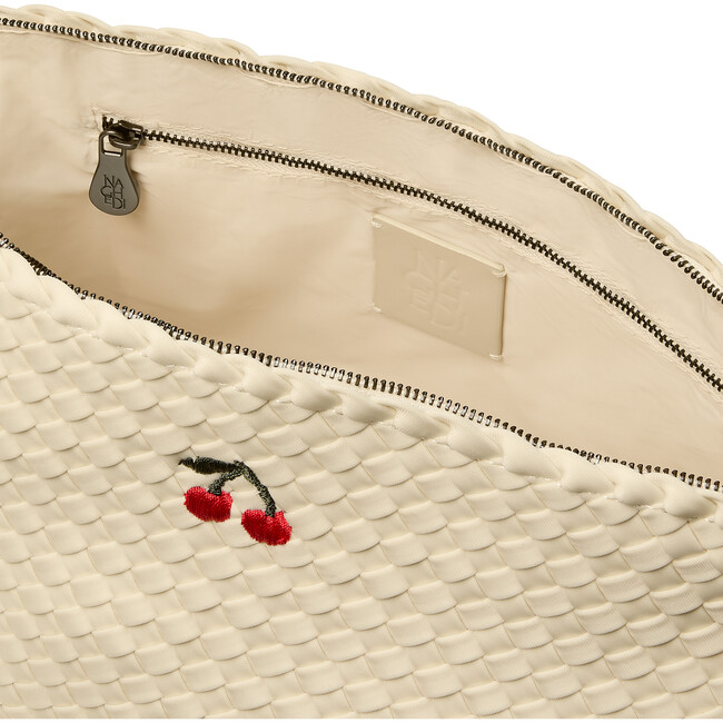 Portofino Large Cosmetic Pouch Cherry, Salt - Makeup Bags - 3