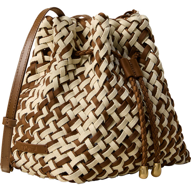 Gramercy Bucket Double Weave, Carmel - Bags - 3