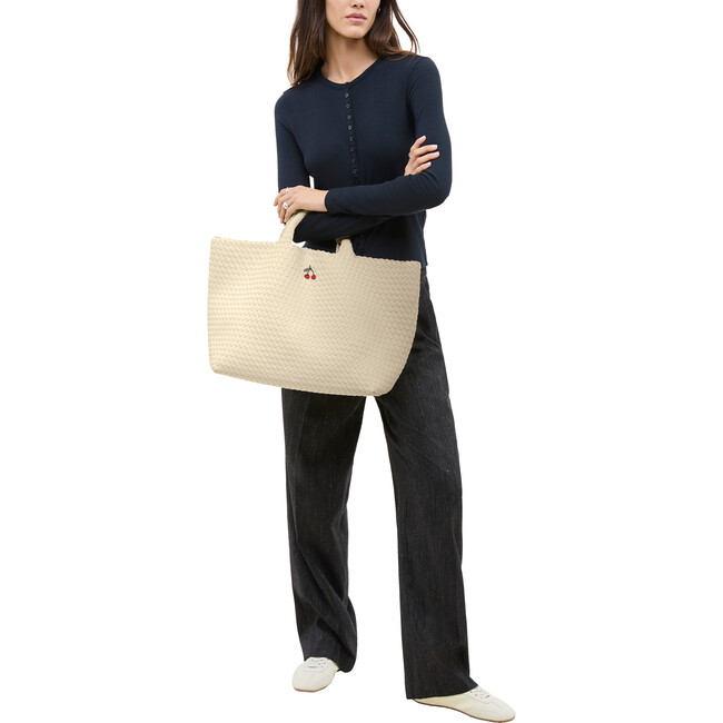 St. Barths Large Tote Cherry, Salt - Bags - 6