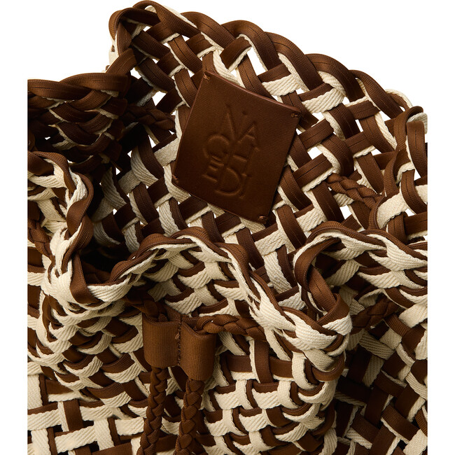 Gramercy Bucket Double Weave, Carmel - Bags - 5