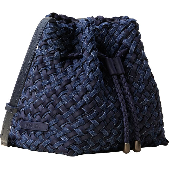 Gramercy Bucket Double Weave, Indigo - Bags - 4