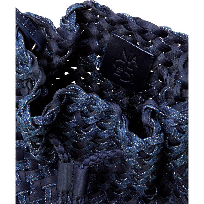 Gramercy Bucket Double Weave, Indigo - Bags - 5