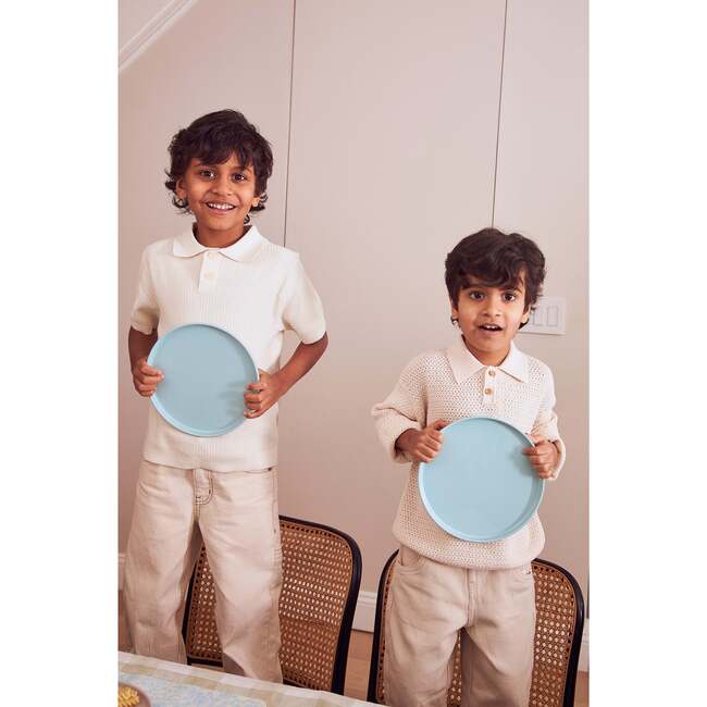 4 Plate Set, Seafoam - Tableware - 4