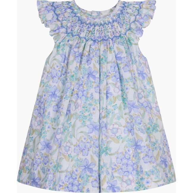 Manuela Dress Purple Florals