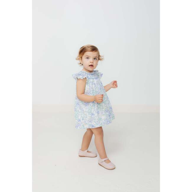 Manuela Dress Purple Florals