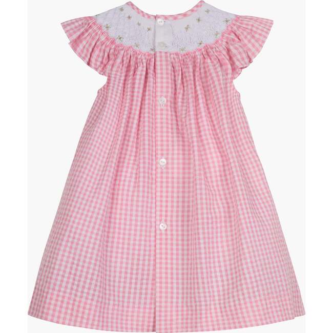 Manuela Dress, Pink Gingham - Dresses - 3