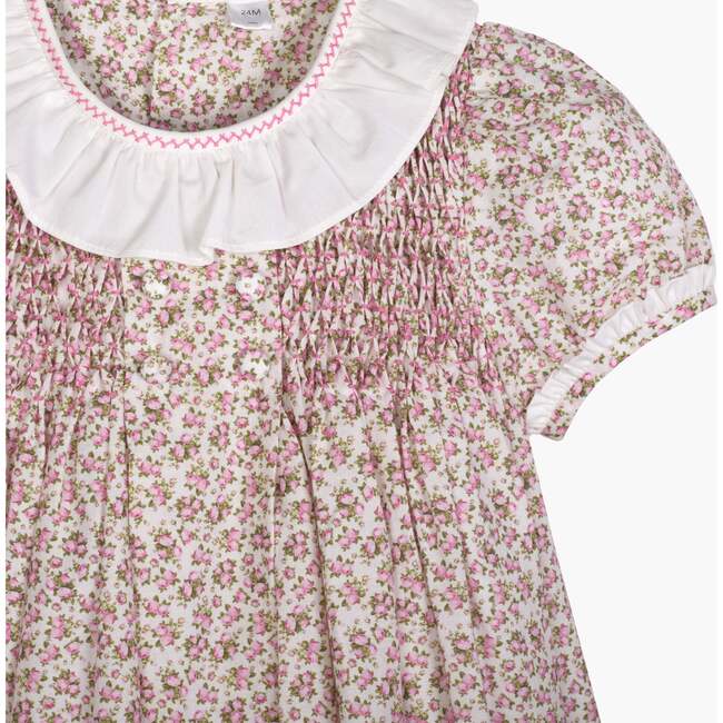 Matilda Dress, Pink Florals - Dresses - 4