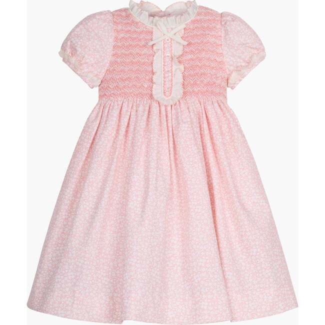 Clotilde Dress, Pink Florals