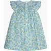 Manuela Dress, Green Florals - Dresses - 3
