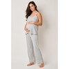 Maternity Cozy Set, Heather Grey - Pajamas - 2 - thumbnail