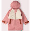 Soft Pink Recycled Waterproof Robe, Pink - Jackets - 1 - thumbnail