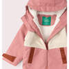 Soft Pink Recycled Waterproof Robe, Pink - Jackets - 3