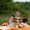 Spring Rainbow Knitted Snuggly Cardigan, Multi - Cardigans - 3 - thumbnail
