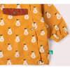 Summer Pears Recycled Waterproof Packaway Anorak, Gold - Raincoats - 4