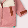 Soft Pink Recycled Waterproof Robe, Pink - Jackets - 5