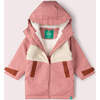 Soft Pink Recycled Waterproof Robe, Pink - Jackets - 6