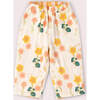 Flora Reversible Pull On Trousers, Cream - Pants - 1 - thumbnail