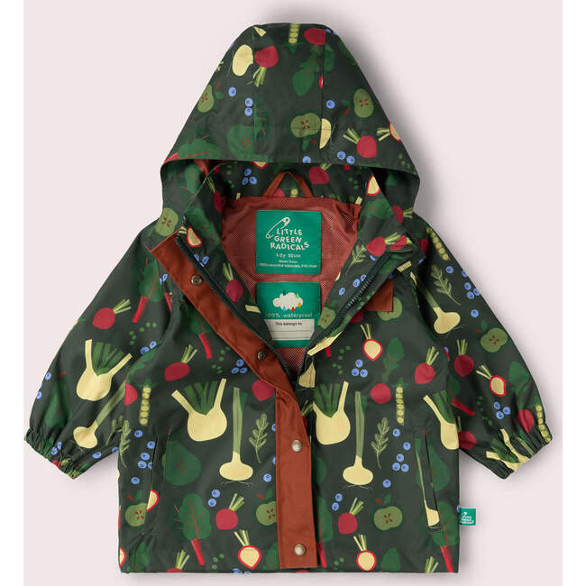 Feast Recycled Waterproof Raincoat, Multi