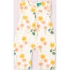Flora Frill Summer Romper Cream - Rompers - 1 - thumbnail