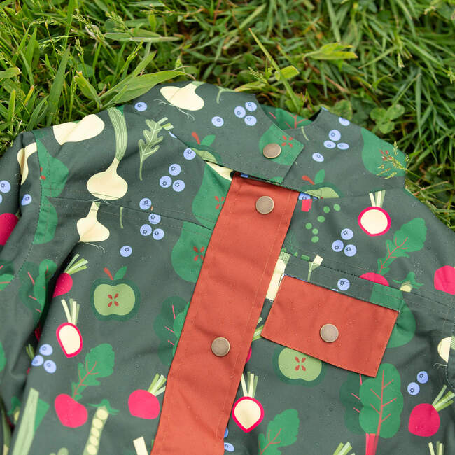 Feast Recycled Waterproof Raincoat, Multi