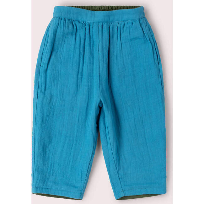 Blue Moon Reversible Trousers, Blue