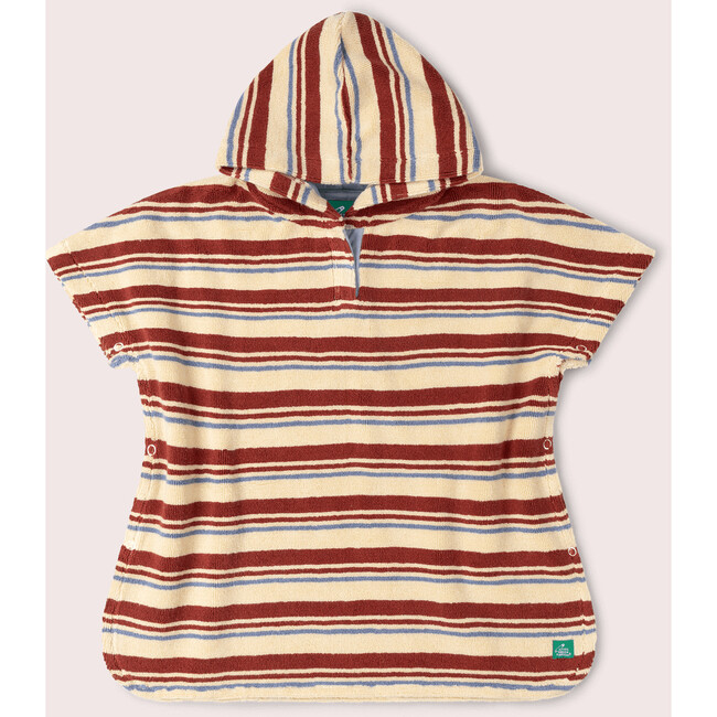 Beach Stripe Baby Towel Poncho, Multi