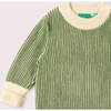 Garden Green Knitted Snuggly Jumper, Green - Sweaters - 5