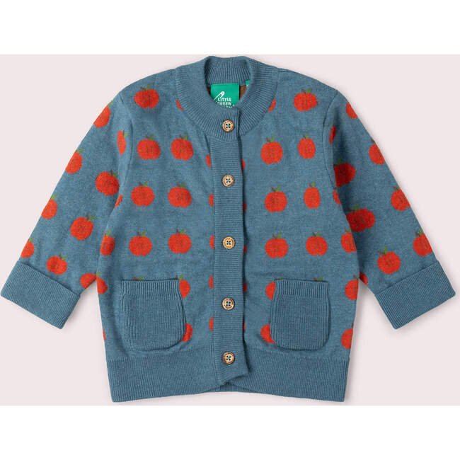 Apple Knitted Cardigan, Blue