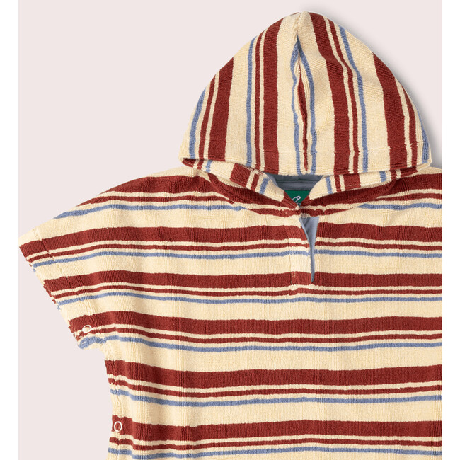 Beach Stripe Baby Towel Poncho, Multi - Beach Towels - 4