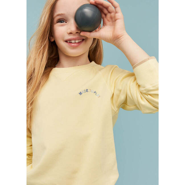 Sweatshirt, Vanilla Yellow